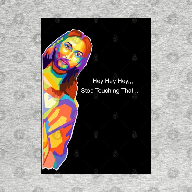 Hey Jesus Meme Pop Art by Zet Art